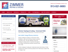 Tablet Screenshot of gozimmer.com